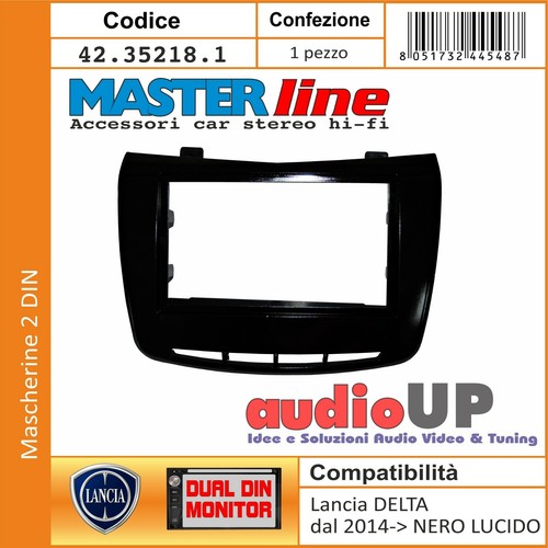 Mascherina autoradio din - 2,